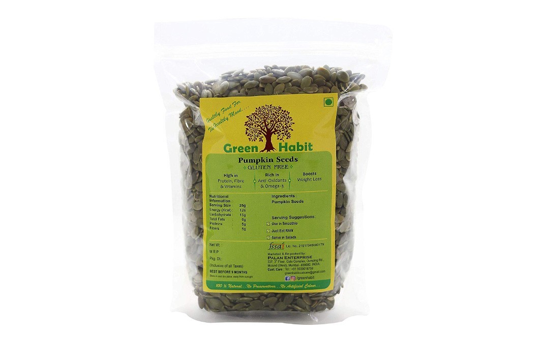 Green Habit Pumpkin Seeds    Pack  1 kilogram